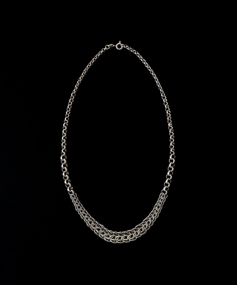 Bold Silver Chain Necklace